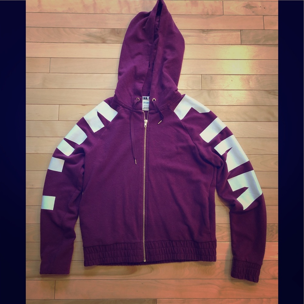PINK Zip Up Hoodie